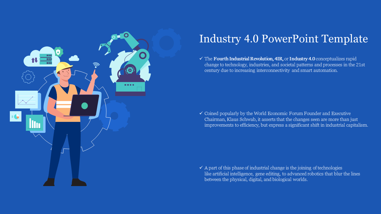 Free - Free Industry 4.0 PowerPoint Template and Google Slides